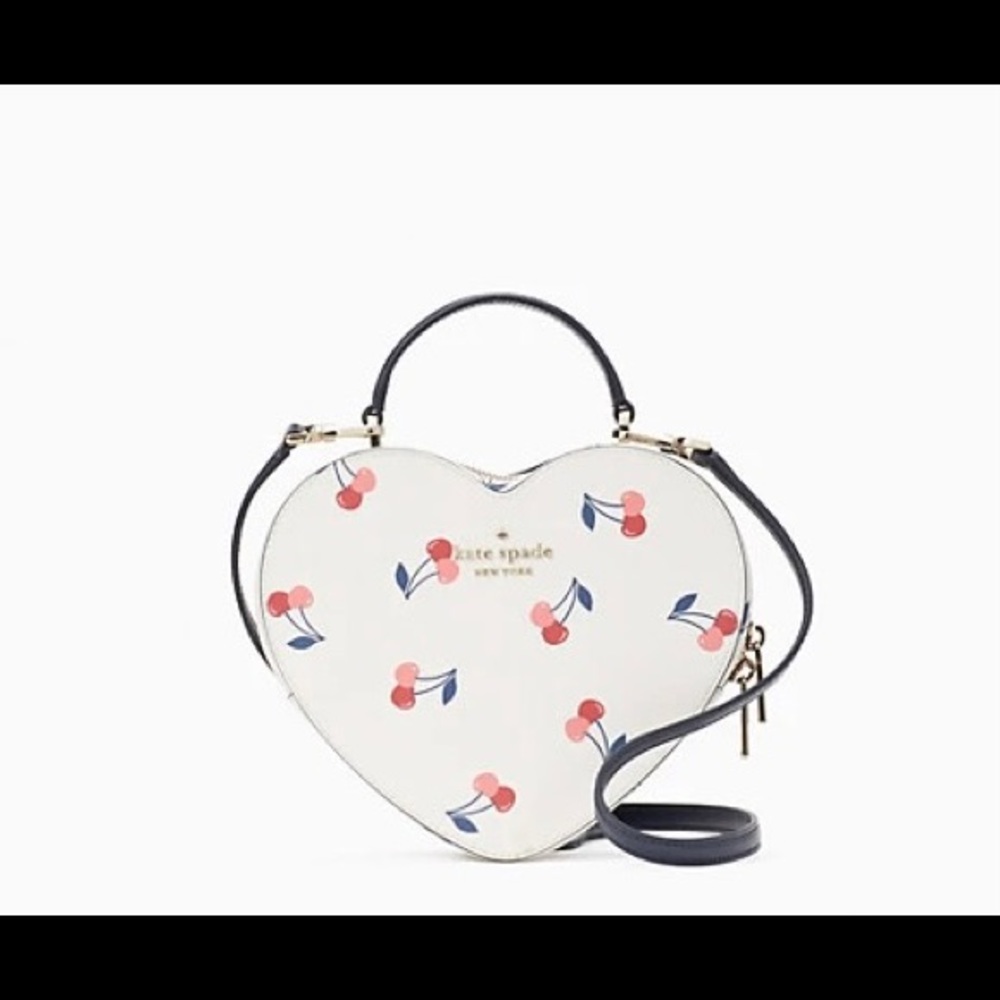 Kate Spade Love Shack Cherry Heart Crossbody handbag - Picture 4 of 6